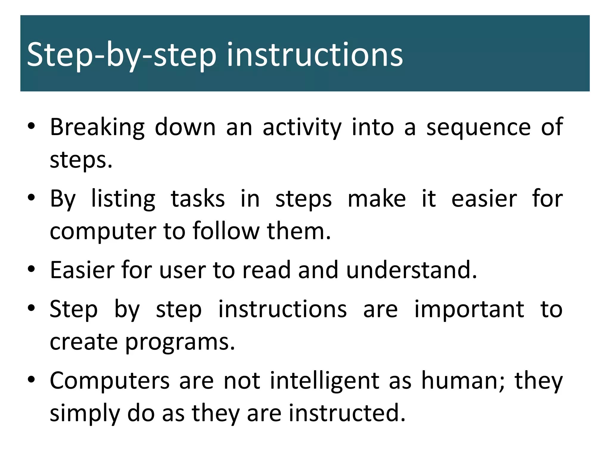 Introduction to programming languages | PPT