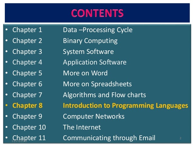 Introduction to programming languages