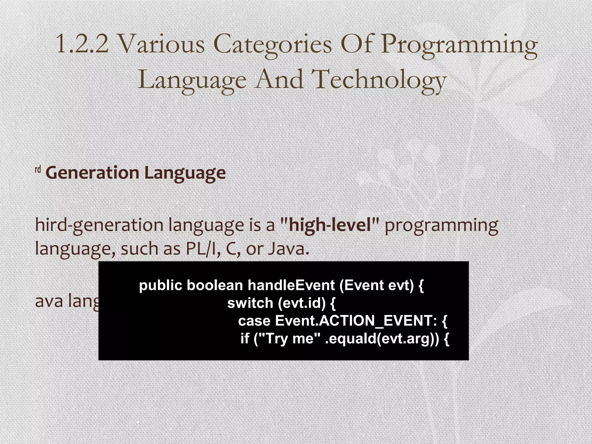 Introduction to programming principles languages | PPT