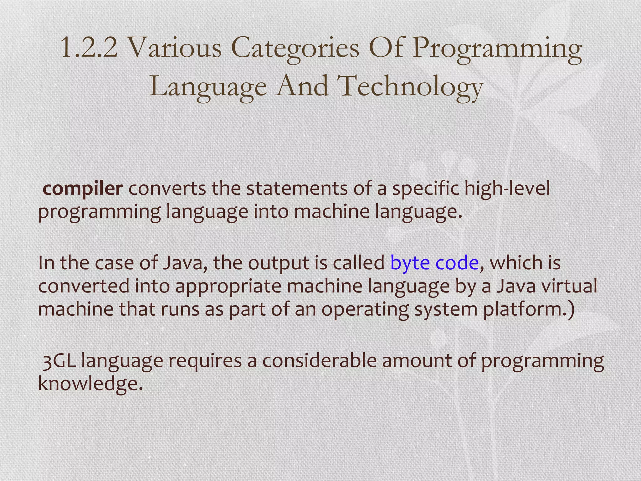Introduction to programming principles languages | PPT