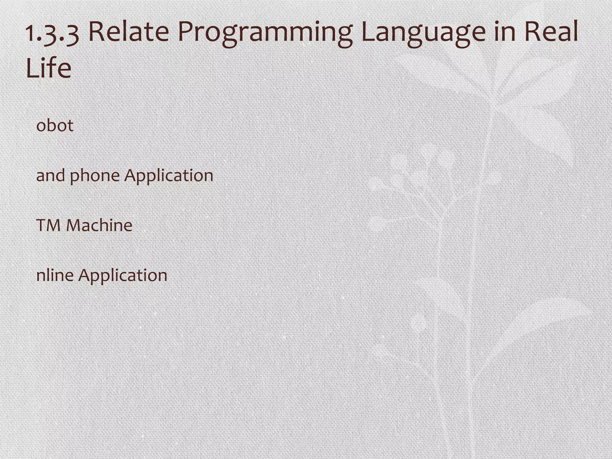 Introduction to programming principles languages | PPT