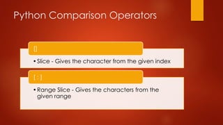 Introduction To Programming with Python-3 | PPT