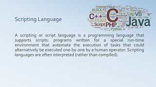 Introduction to programming world | PPTX