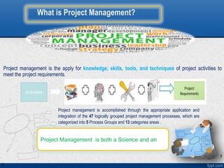 Introduction to project management( framework and processes ) | PDF