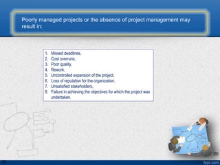 Introduction to project management framework v2