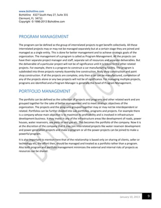 Introduction to project, program & portfolio management | PDF