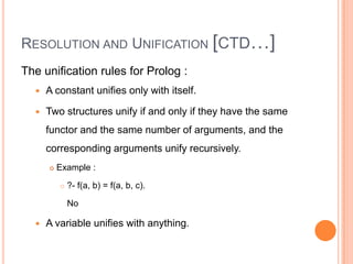 Introduction to Prolog | PPTX