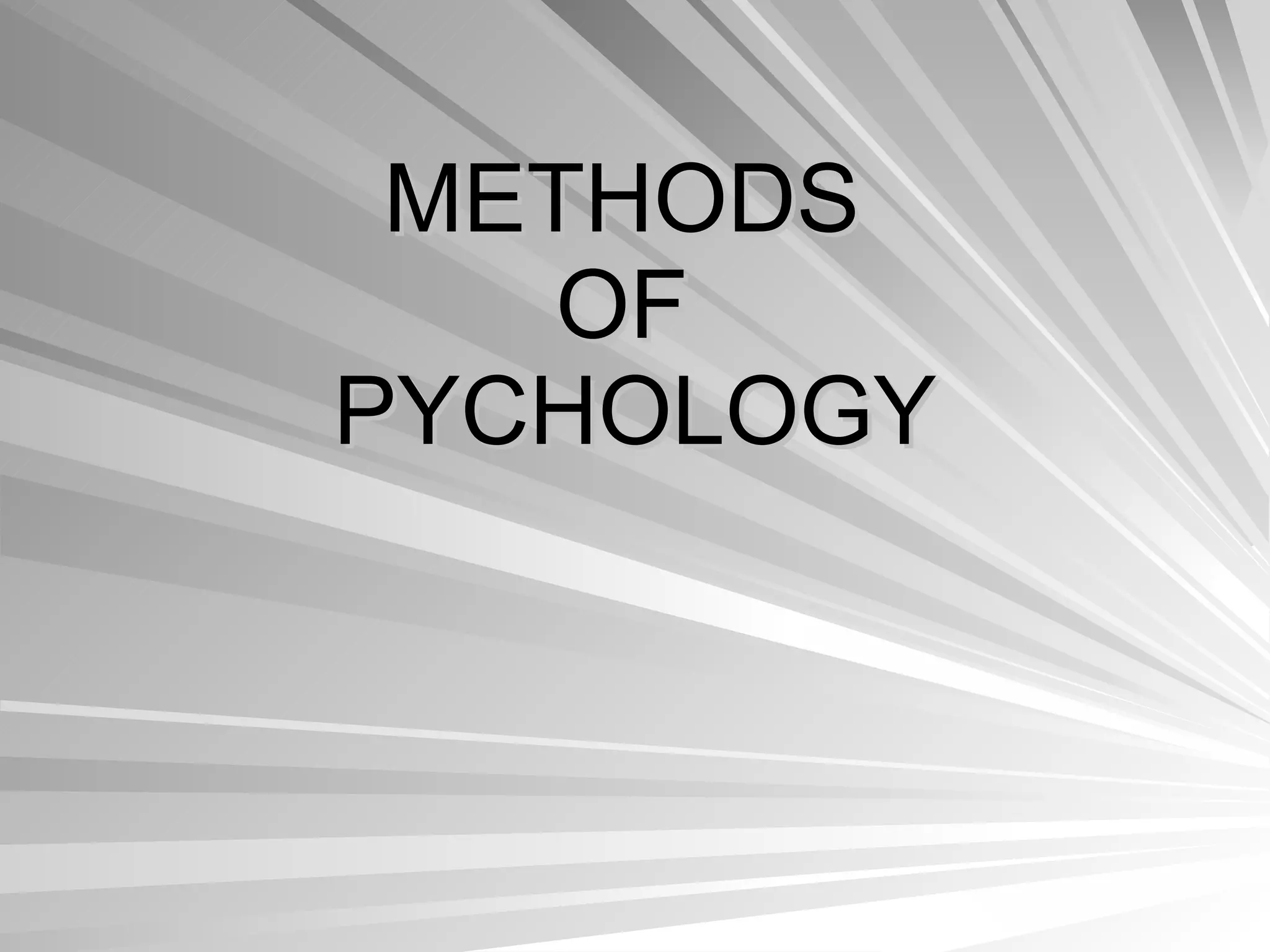 Introduction to psychology | PPT