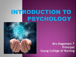 Mrs.Nagamani.T
Principal
Suyog College of Nursing
 