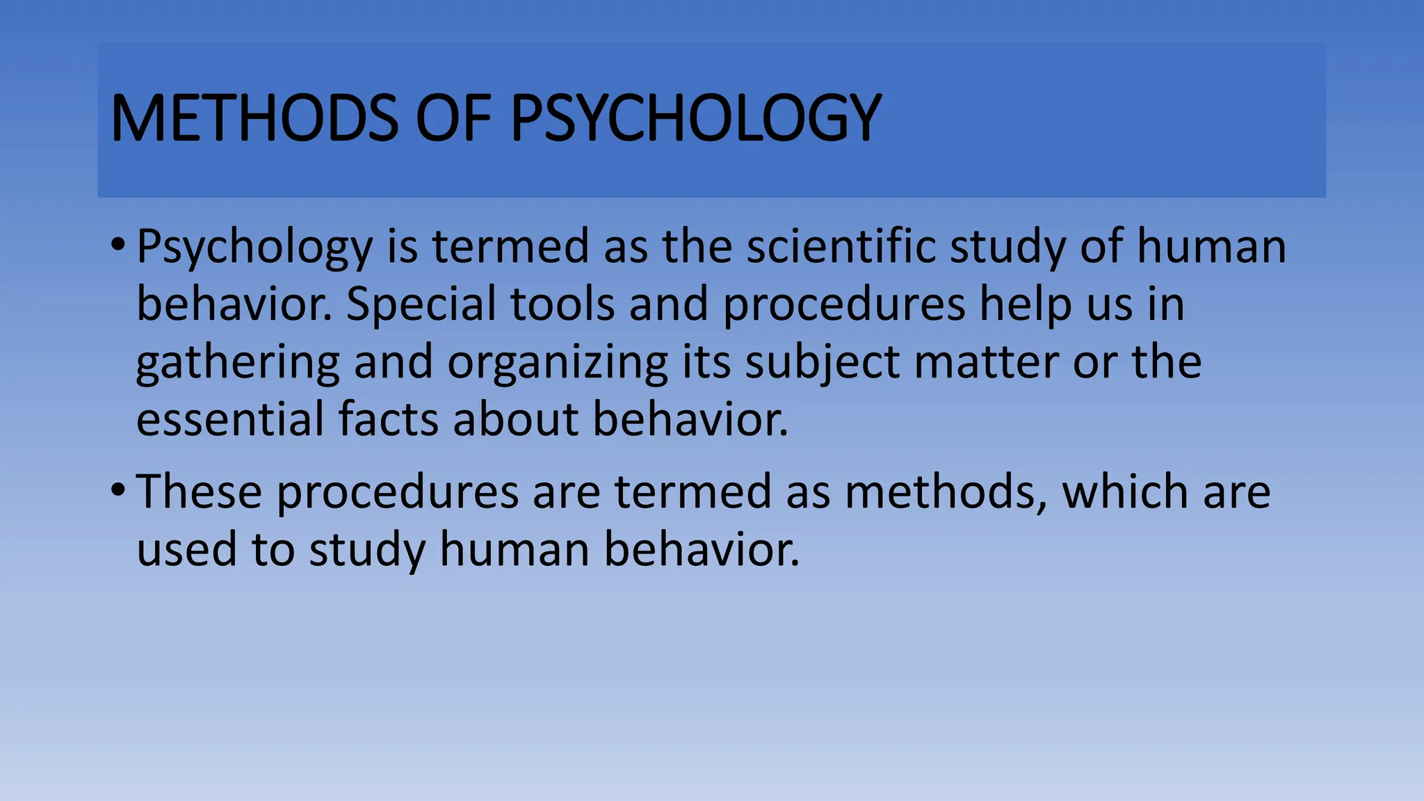 INTRODUCTION TO PSYCHOLOGY and its branches PDF