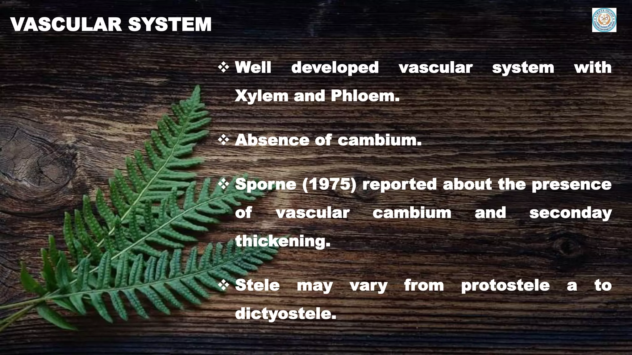 Introduction to pteridology | PDF