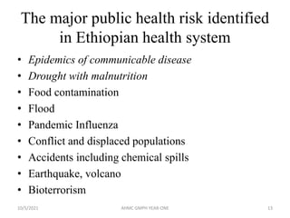 Introduction to public health emergency management | PPTX