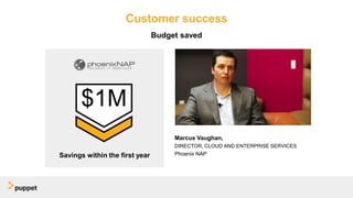 Customer success
Marcus Vaughan,
DIRECTOR, CLOUD AND ENTERPRISE SERVICES
Phoenix NAPSavings within the first year
Budget saved
$1M
 