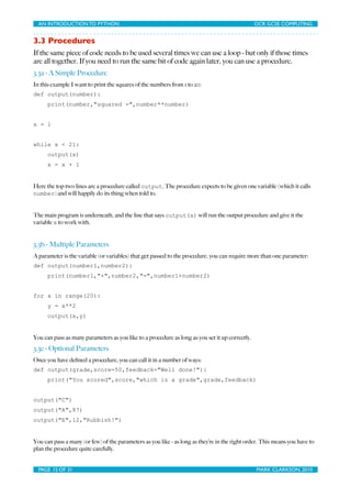 Introduction to python | PDF