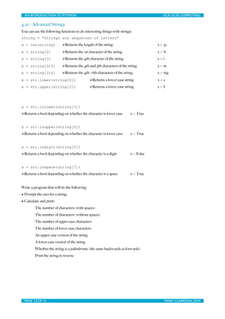 Introduction to python | PDF
