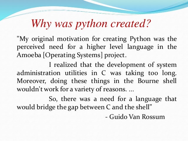 Introduction to python for Beginners