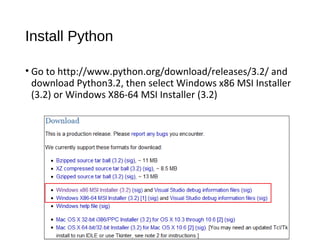 Introduction to python | PPT