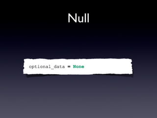 Null
 