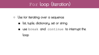 Introduction to python | PPT