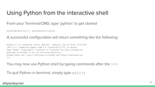 Introduction to Python | PPT
