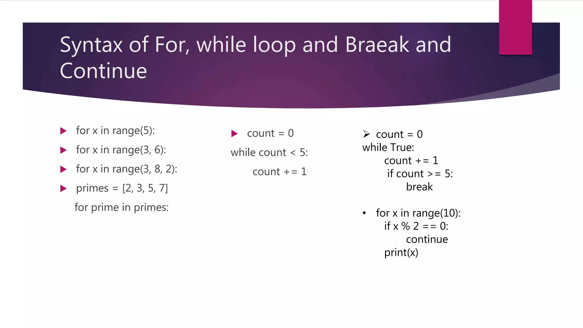 Introduction to python | PPT