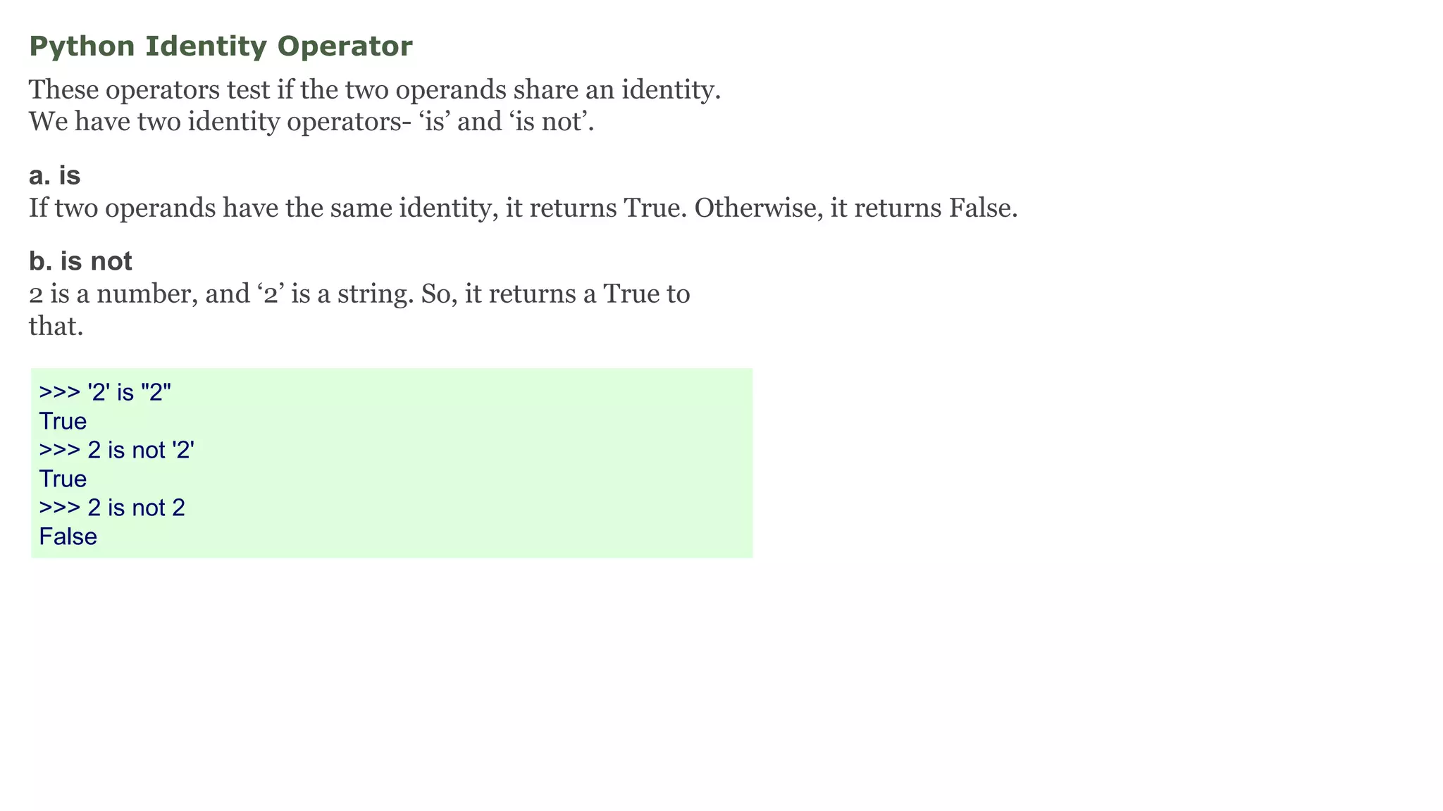 Introduction to python | PPTX