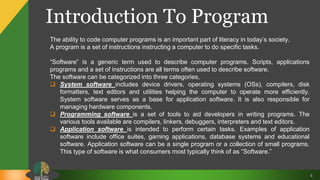 Introduction to python | PPTX