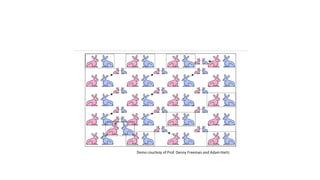 Demo courtesy of Prof. Denny Freeman and Adam Hartz
11
6
 