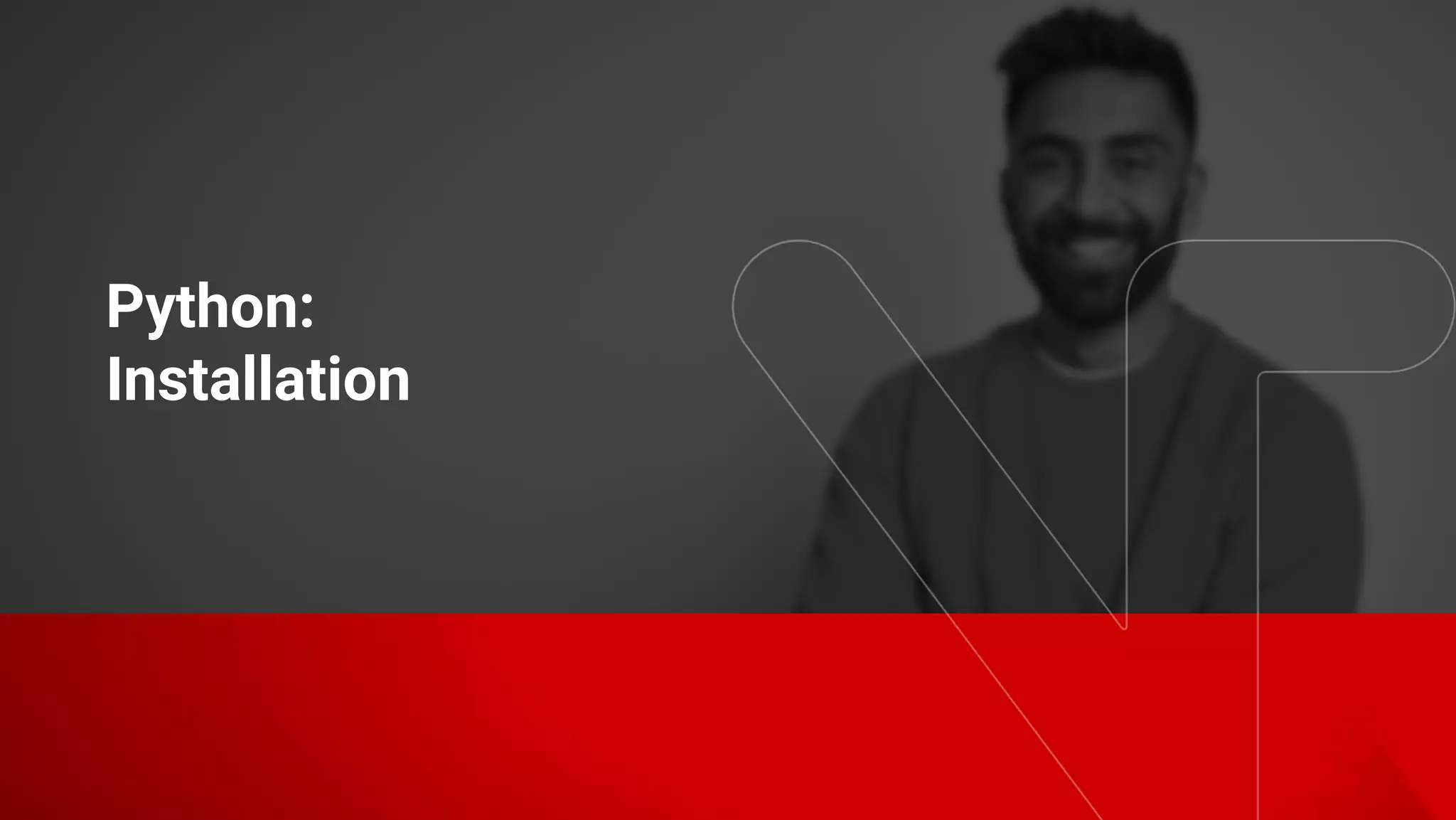 Python: Installation 