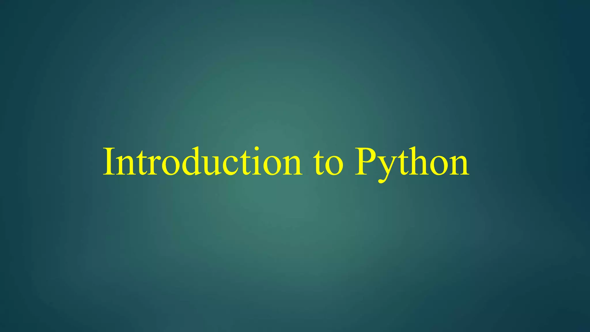 Introduction to python.pptx