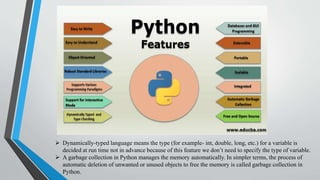 INTRODUCTION TO PYTHON PROGRAMMING .pptx