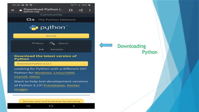 Introduction to learn and Python Interpreter | PPT