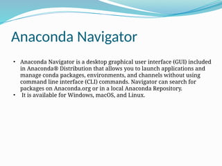 introduction to python in detail including .pptx