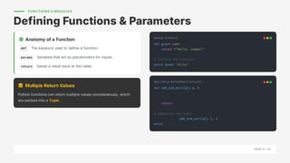 Introduction+to+Python.programming lanauage | PDF