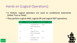 Introduction to python | PPT