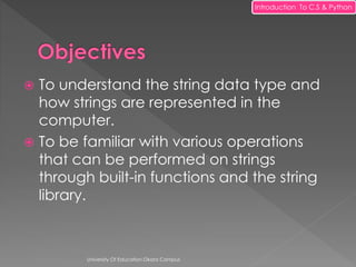 Introduction to Python | PPT