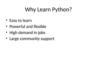 Comprehensive Introduction to Python Programming and Its Applications ...