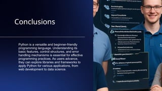 Introduction to Python CH-1.pptx for all class 6-8 | PPTX