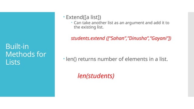 Introduction to Python External Course !!! | PPT