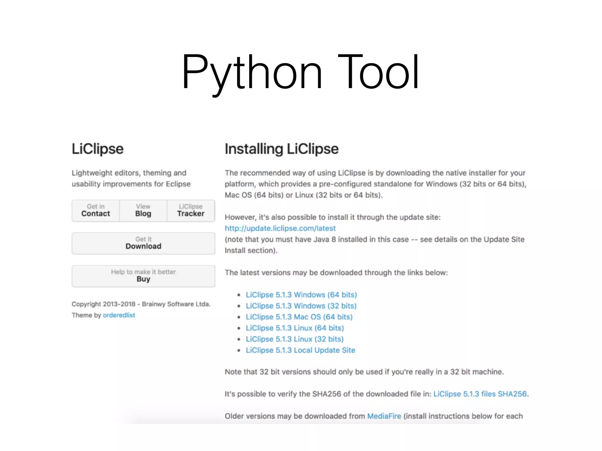 Python Tool