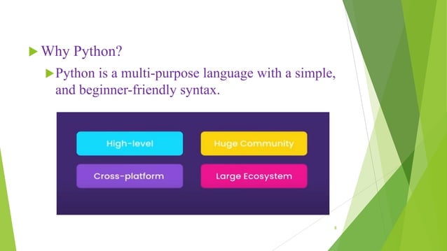 Introduction to python programming | PPT
