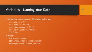 Comprehensive Introduction to Python Programming for Beginners | PPTX