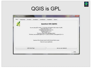 QGIS is GPL
 