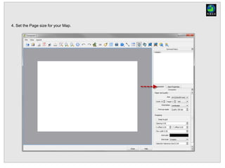 4. Set the Page size for your Map.
 