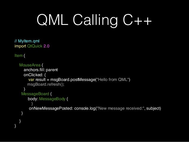 Introduction to QML