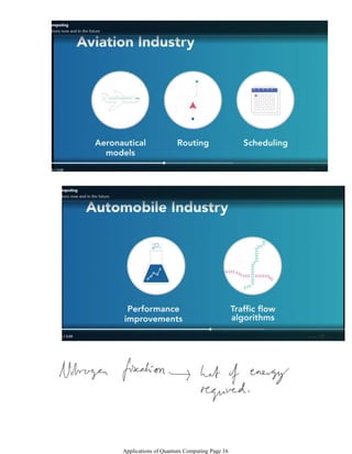 Applications of Quantum Computing Page 16
 