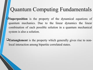 Introduction to Quantum Computing and qbit | PPTX