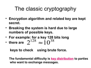 Janusz Kowalik: quantum cryptography