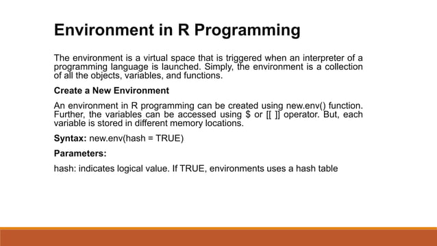 Introduction to R Programming | PPTX | Programming Languages | Computing