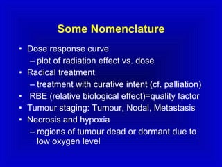 Introduction to radiation therapy